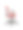 红色办公室织物扶手椅车轮孤立在白色背景，侧视图图片下载