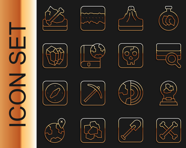 以矿物为主线的考古展览图片下载