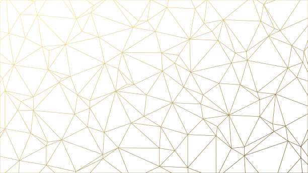 金梯度低聚背景。矢量模式。网页设计元素，装饰。抽象的线条插图图片下载