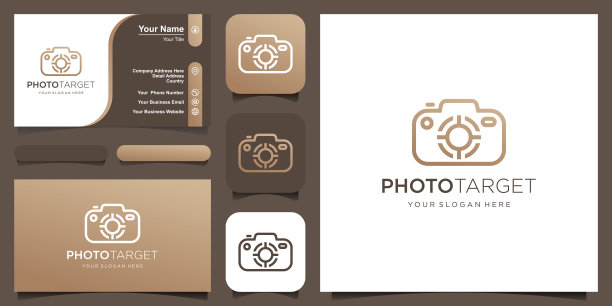 目标相机符号，设计矢量简约优雅现代风格。图片下载