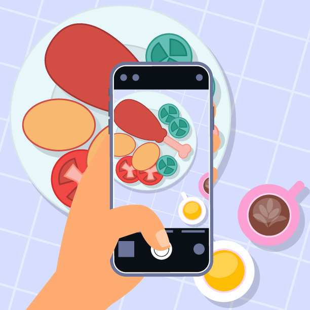 食品博客概念图片下载