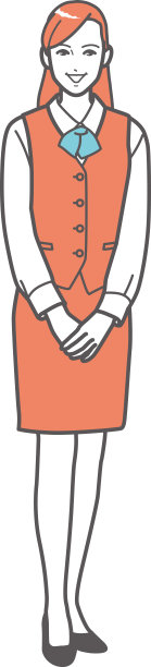 穿着制服的女商人，全身赤裸图片下载