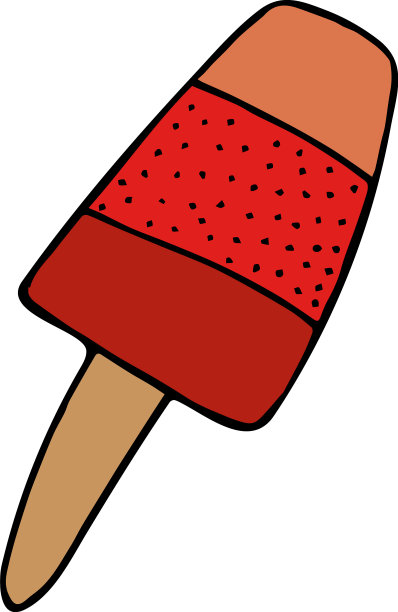 覆盆子冰淇淋在白色背景图像图片下载