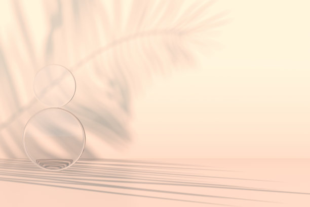 产品介绍的抽象背景。带有阴影的空场景。3 d渲染。图片下载