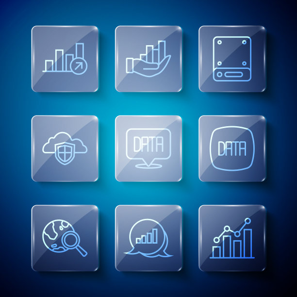 集线搜索全球饼图信息图图片下载