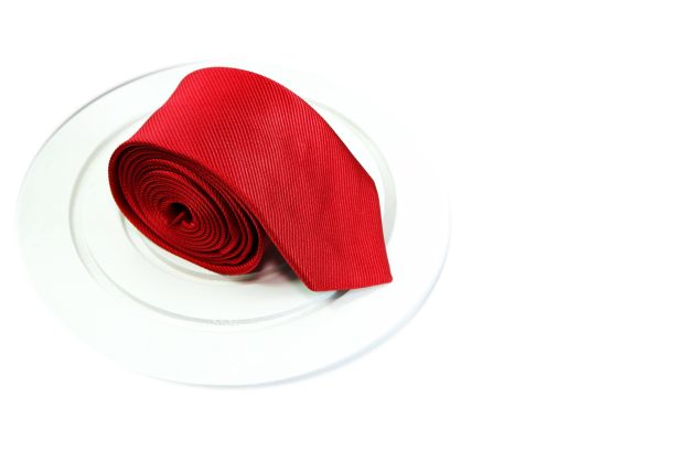 红色领带孤立在白色背景图片下载