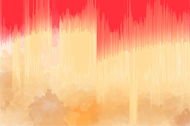 水彩音乐背景与几何图片下载