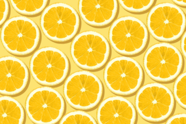 柑橘类水果的模式。图片下载