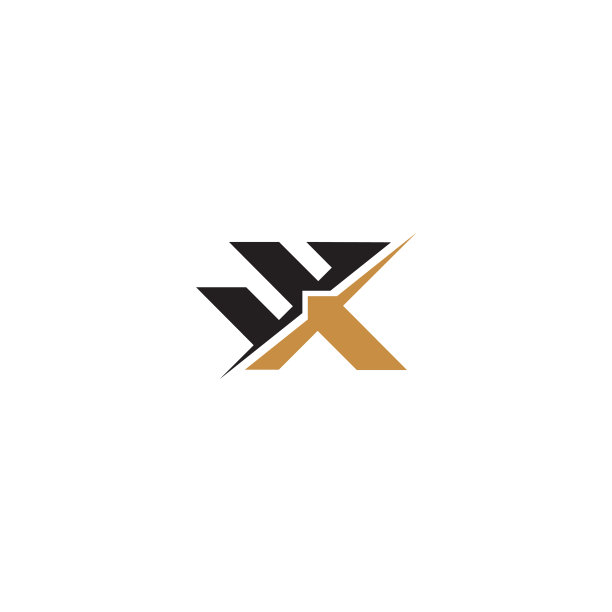 字母XW或WX首字母标志设计图片下载