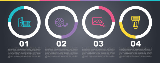 设置线摄影相机胶片卷修饰和图片下载