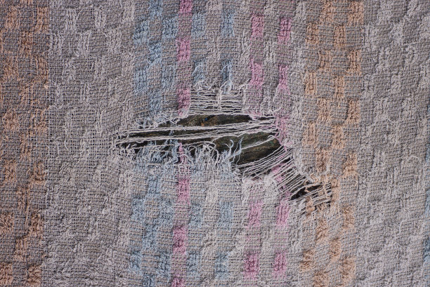 破衣服的面料纹理有一个大洞图片下载