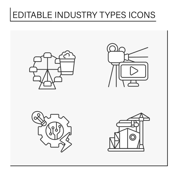行业行图标设置图片下载