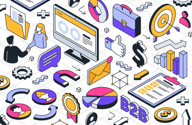 b2b合作的概念图片下载