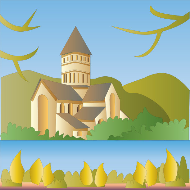 美丽的乡村风景图片下载