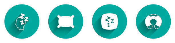 设梦枕、瞌睡枕和旅行颈枕图片下载