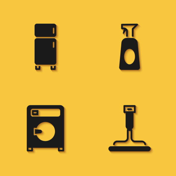 为窗户设置冰箱橡胶清洁剂图片下载