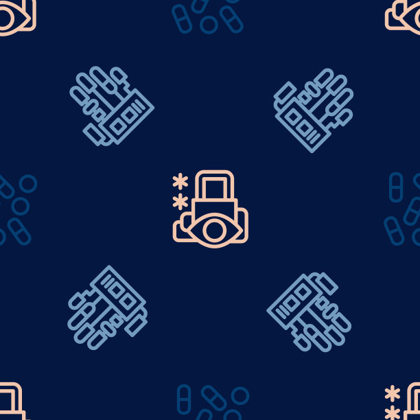 设线医药药片生物黑客机械机器人图片下载