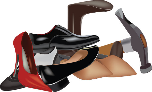 各种鞋来修鞋匠图片下载