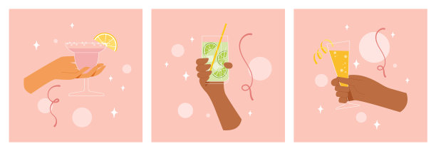 手拿着鸡尾酒助威杯图片下载