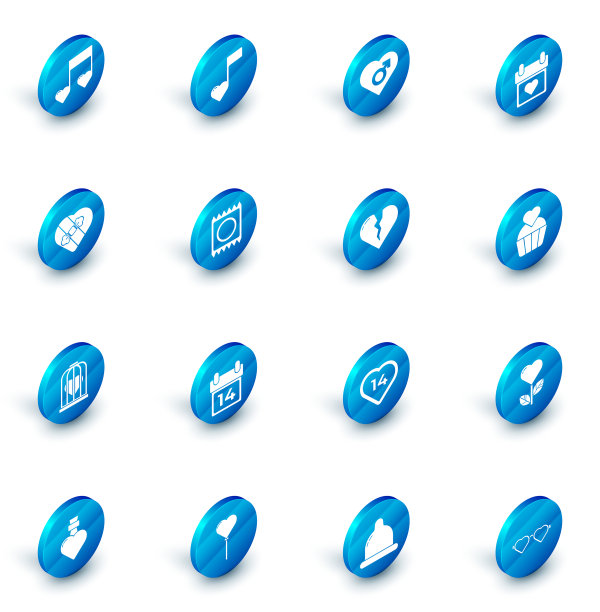 用心心男定调音乐的音符图片下载