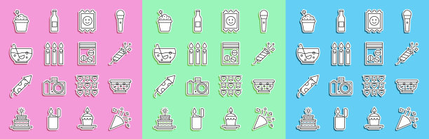 在碗里放上节日的五彩纸屑图片下载