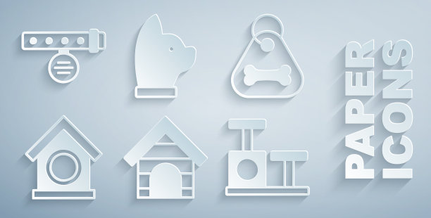 设置狗屋项圈与骨头猫抓图片下载