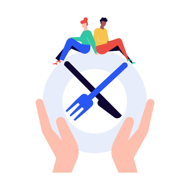 空板——现代彩色平面设计风格图片下载