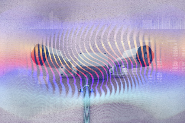 闭路电视监控。用于物体保护的户外视频监控摄像头。图片下载