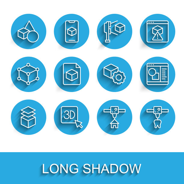 设置线层3d打印机基本几何图片下载