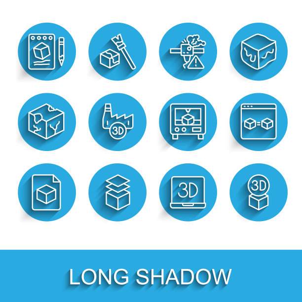 设置线等距立方体文件层草图图片下载