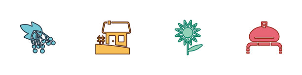 荚蒾的向日葵图片下载