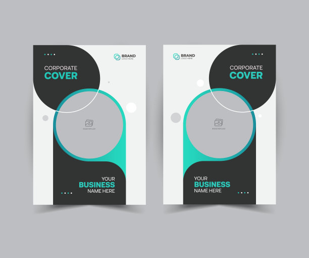 商业书籍封面设计模板a4。可以适应小册子，年度报告，杂志，海报，企业介绍，作品集，传单，横幅，网站图片下载