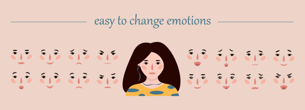 少女肖像套装图片下载