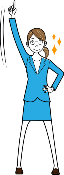 最会摆姿势的商人和女商人图片下载