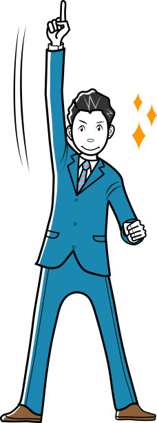 最会摆姿势的商人和女商人图片下载