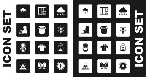 集云与雨远足背包猎人靴子图片下载