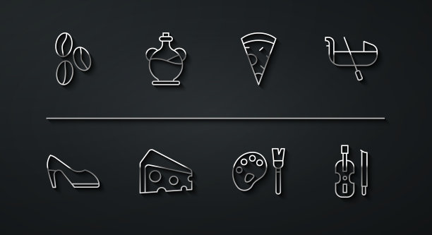 定线咖啡豆女鞋贡多拉油漆图片下载