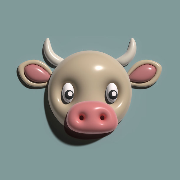 牛头3D渲染图片下载