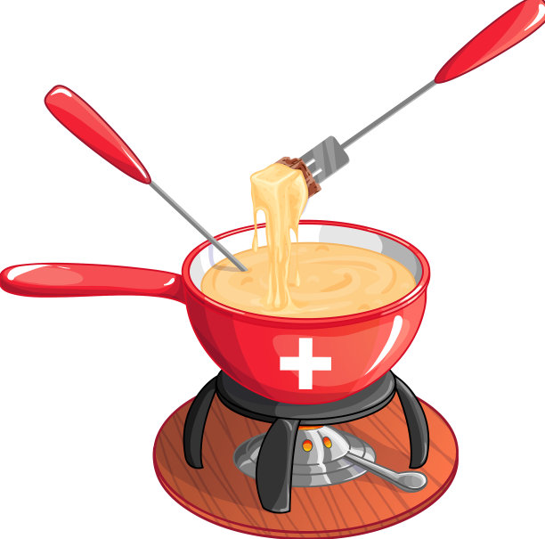 瑞士红罐奶酪火锅图片下载