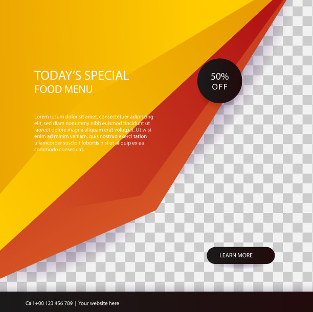 超级美味的快餐社交媒体帖子图片下载