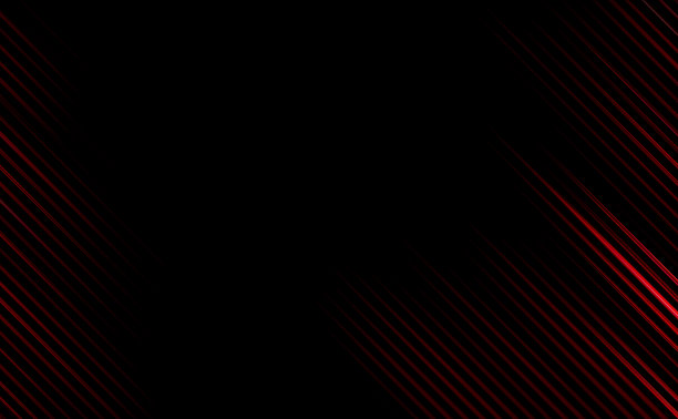 红色和黑色是浅色的图案与梯度是地板墙壁金属质感的柔和科技对角背景黑色深色圆滑干净现代。图片下载