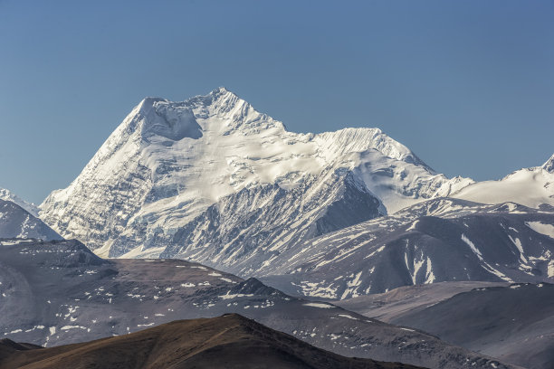 喜马拉雅山的雪山图片下载