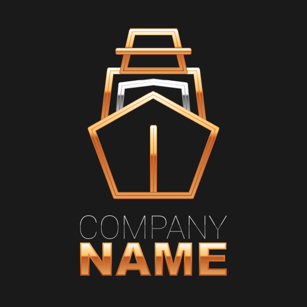 线条游艇帆船或帆船图标孤立图片下载