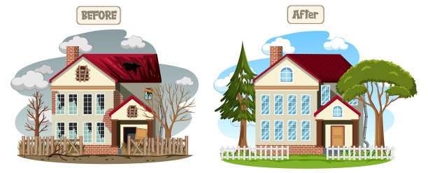 房屋改造前后图片下载