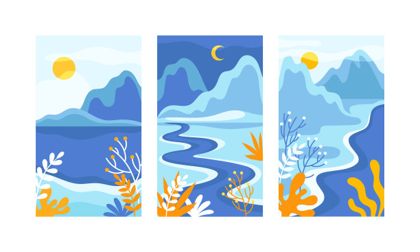 自然景色如画，景色优美图片下载