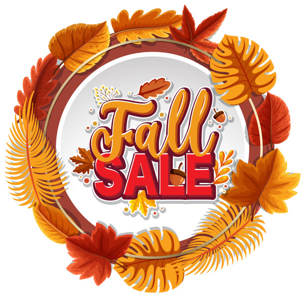 秋季特卖横幅模板图片下载