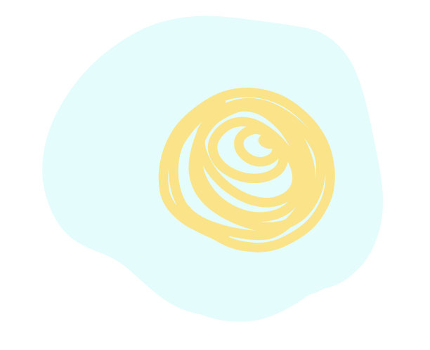 有趣好玩的彩色图形元素手绘涂鸦自由形状粉彩插图背景图片下载