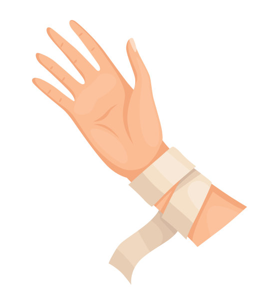 手受伤皮肤及包扎程序图片下载