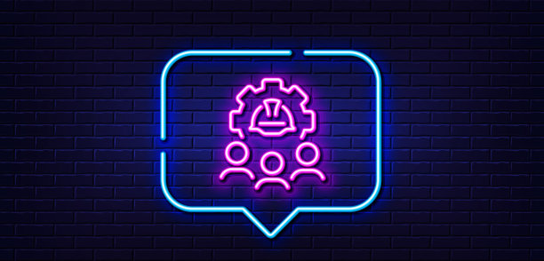 工程团队的图标工程师或建筑师图片下载