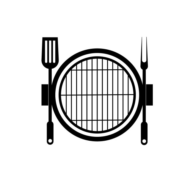 免费烤架烧烤图标logo图片下载